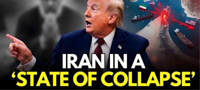 Trump Says Iran in ‘State of Collapse,’ Wants Strait of Hormuz Reopened