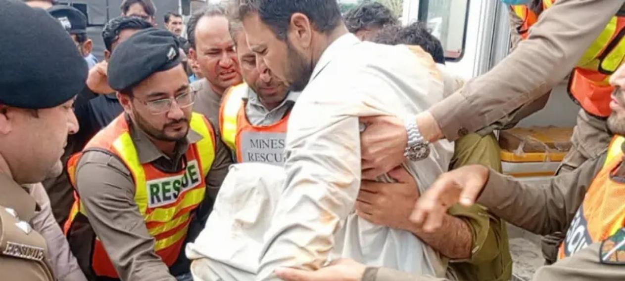 Worker Pulled Alive from Mardan Marble Mine After 17 Days