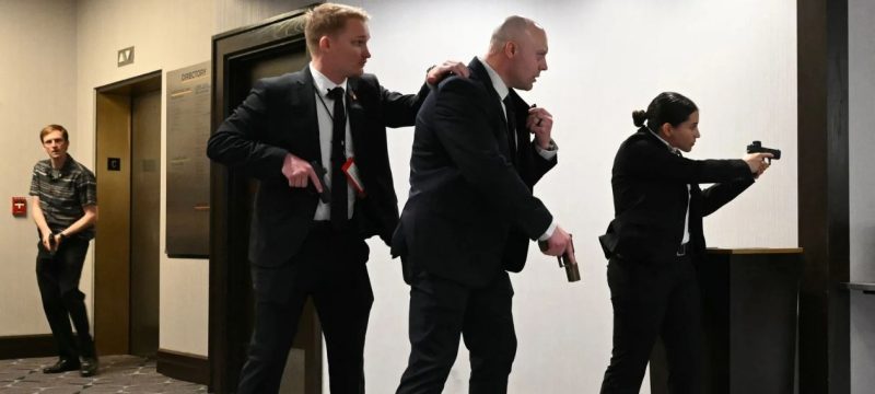 WASHINGTON – Trump Evacuated Safely After Armed Security Breach At White House Correspondents’ Dinner