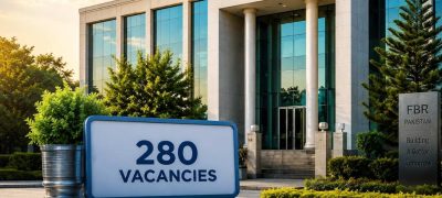 FBR Announces 280 New Government Jobs Across Pakistan