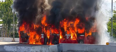 Fire Breaks Out in Metro Bus Near Rawalpindiโs Sixth Road