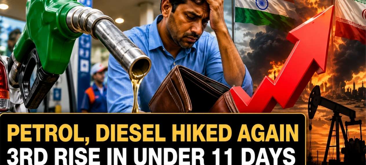 India Hikes Petrol and Diesel Prices for Fourth Time in 11 Days