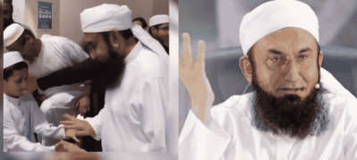 Maulana Tariq Jamil’s Son Clarifies Viral Handshake Controversy