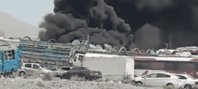 Fire Breaks Out At Customs Warehouse in Mastung, Injuring Dozens