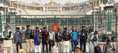 Four Pakistanis Released From India Return Via Wagah Border