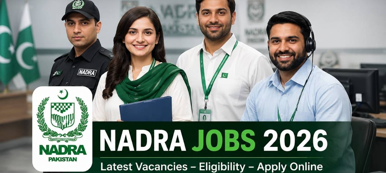 NADRA Announces New Job Opportunities Across Pakistan, Applications Open
