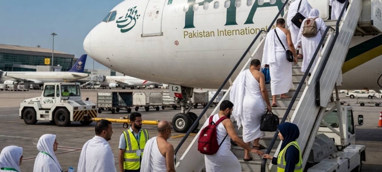 Over 52,000 Pakistani Hajj Pilgrims Arrive in Saudi Arabia Ahead of Hajj 2026