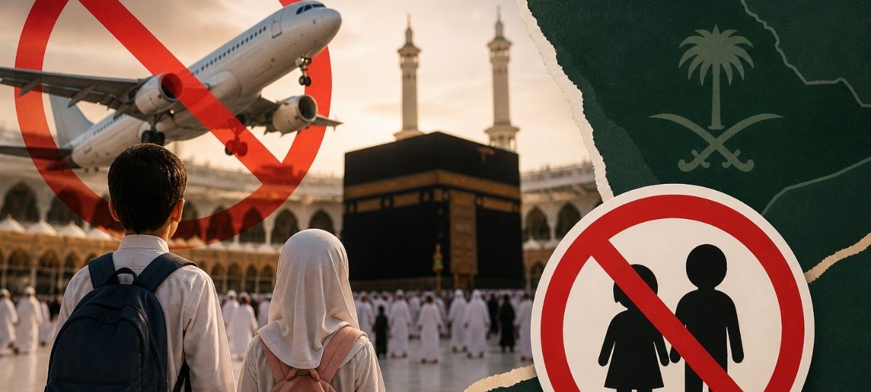 Saudi Arabia Bans Children Under 15 from Hajj Flights