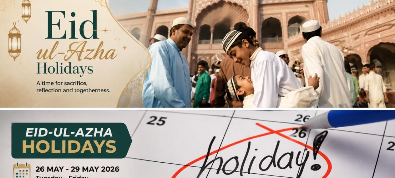 Sindh Government Announces 4-Day Eid-ul-Azha Holidays Across Province