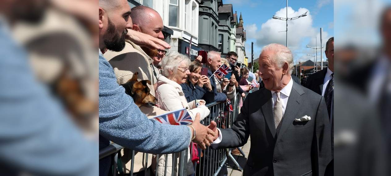 King Charles Laughs Off Seagull Mishap During Northern Ireland Royal Tour