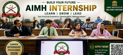 Army Institute of Military History Announces Internship Opportunities for Pakistani Students