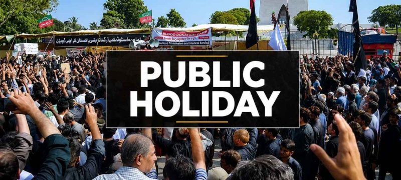 Balochistan Government Declares Public Holiday for Ashura Observance