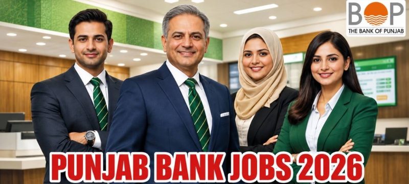 Bank of Punjab Jobs 2026 Open Across Pakistan – Online Applications Now Available