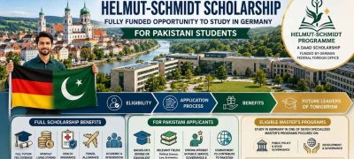 Fully Funded Helmut-Schmidt Scholarship Opens Germanyโs Doors to Pakistani Students