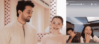 Hania Aamir Celebrates Bilal Abbas Khan’s 33rd Birthday With Heartfelt Tribute