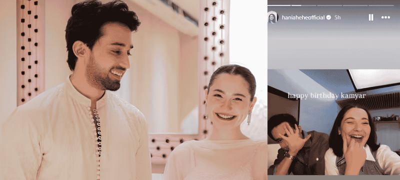 Hania Aamir Celebrates Bilal Abbas Khan’s 33rd Birthday With Heartfelt Tribute