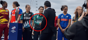 Fatima Sana’s Handshake With ICC Officials Goes Viral At World Cup Event