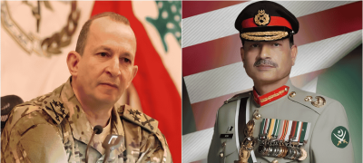 Lebanese Army Chief Visits Pakistan GHQ For High-Level Defence Talks
