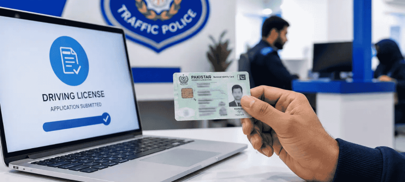Islamabad Traffic Police Fully Digitalised Driving Licensing System