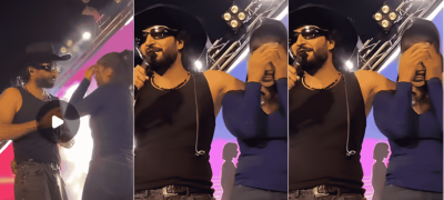 Playful Stage Moment Between Bilal Saeed And Sonya Hussyn Sparks Online Debate