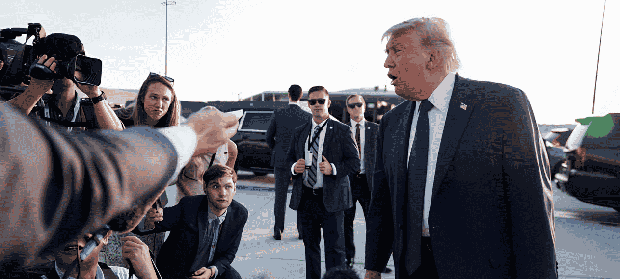 US media slam Trump's 'spin job' over Iran war deal