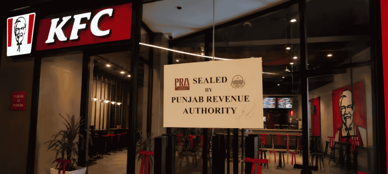 PRA Seals Multiple Fast-Food Branches in Lahore Over Tax Violations