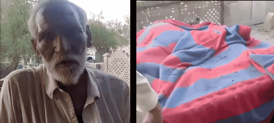 Poor Father Brings Son's Body To Multan Graveyard Without Burial Shroud Due To Poverty