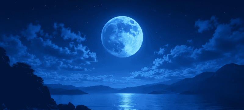 Rare ‘Blue Moon’ Lights Up Skies Across Pakistan