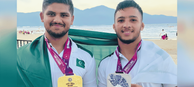 Pakistan clinches Gold And Silver At Under-17 Asian Beach Wrestling Championship 2026
