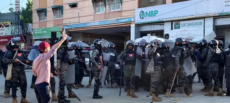 Kashmir Joint Awami Action Committee Protest Leads to Clashes and Security Crackdown in Rawalakot