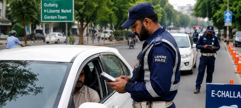 Lahore Police Arrest Record E-Challan Defaulter with Over Rs20 Lakh in Unpaid Fines