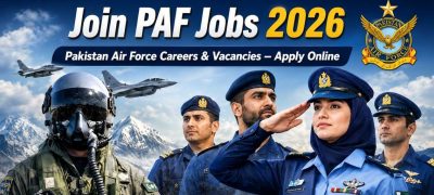 Pakistan Air Force Jobs 2026 Announced – Apply Online for Latest PAF Vacancies