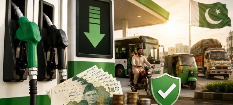 Pakistan Announces Major Fuel Relief as Petrol Drops by Rs74, Diesel by Rs67 Per Litre