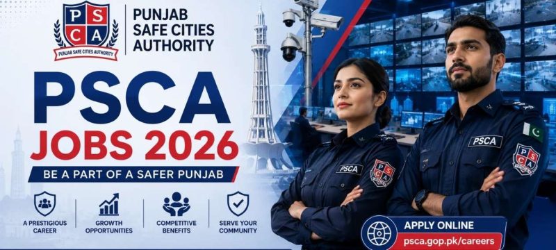 Punjab Safe Cities Authority Announces Multiple Job Opportunities - Apply Here