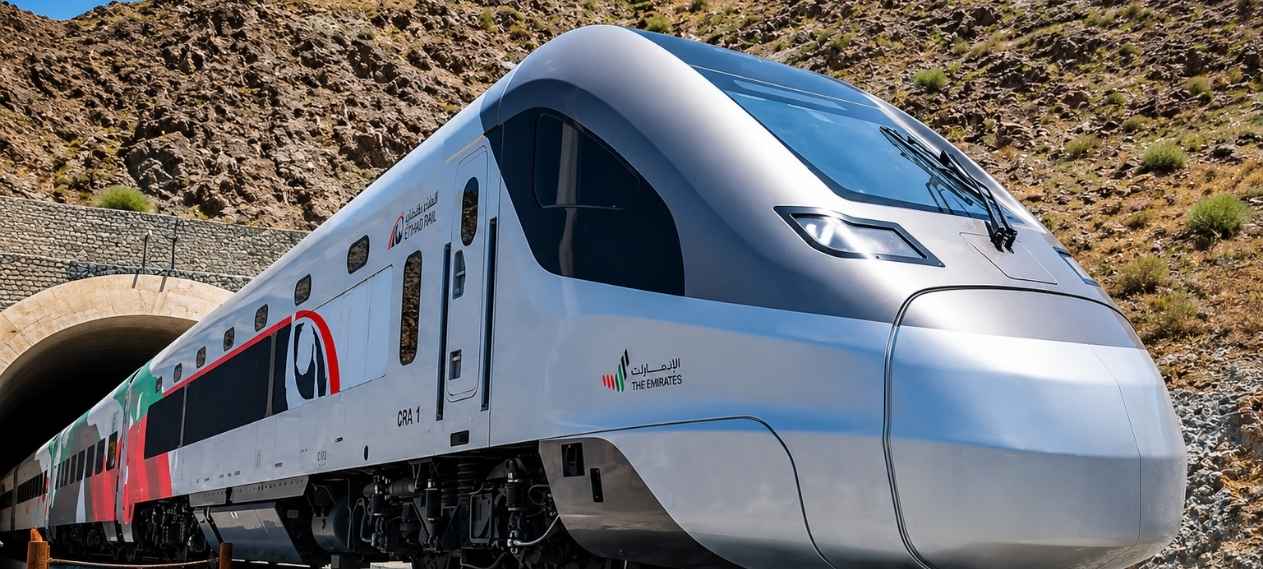 UAE Launches Passenger Rail Service, Cutting Abu Dhabi to Fujairah Travel Time to 1 Hour 45 Minutes