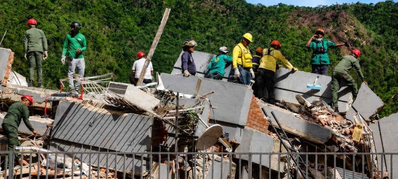 Venezuela Earthquake Death Toll Rises to 235 as Hundreds Remain Trapped Under Rubble