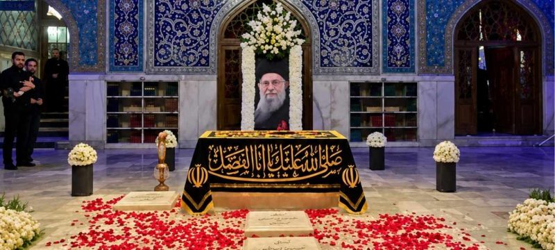 Ayatollah Ali Khamenei Laid to Rest at Imam Reza Shrine in Mashhad