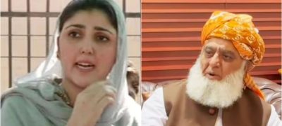 Ayesha Gulalai Levels ‘Bacha Bazi’ Allegation Against Fazlur Rehman in Scathing Attack