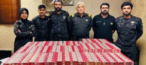 Customs Seize 2,600 Cigarette Packs from Umrah Pilgrims at Karachi Airport
