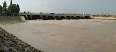 High flood reaches Qadirabad Headworks as water levels rise in Chenab River