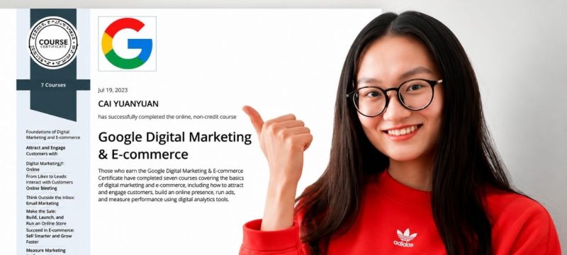 Google Launches Free Digital Marketing and E-Commerce Online Course With Certificates