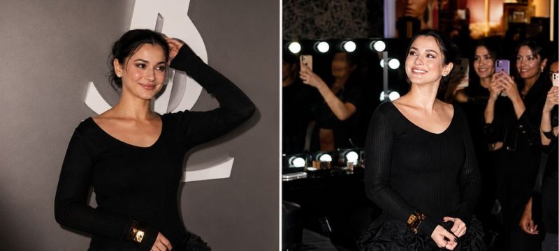 Hania Aamir Stuns in Fierce All-Black Photoshoot with Glamorous Look