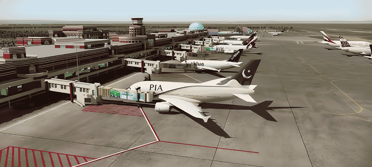 Lahore Airport Suspends Operations On Runways During Monsoon Hours