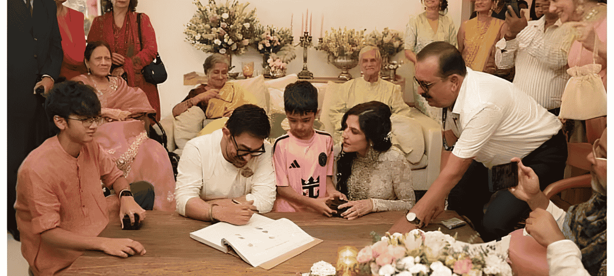 Aamir Khan Reportedly Marries Gauri Spratt in private Mumbai ceremony