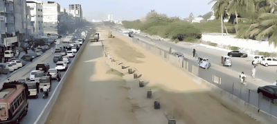 University Road Sections Reopened As Karachi Traffic Improves