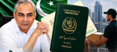 Mohsin Naqvi Launches Passport Home Delivery Service in Pakistan