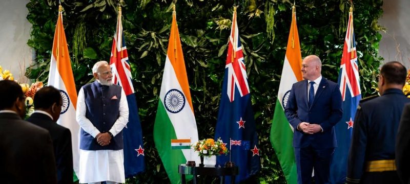 New Zealand and India Form Strategic Partnership to Deepen Relations