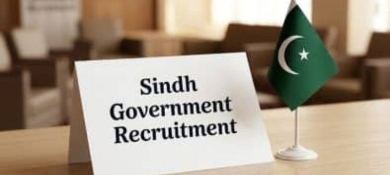 Sindh Govt Announces New Recruitment Across 13 Departments