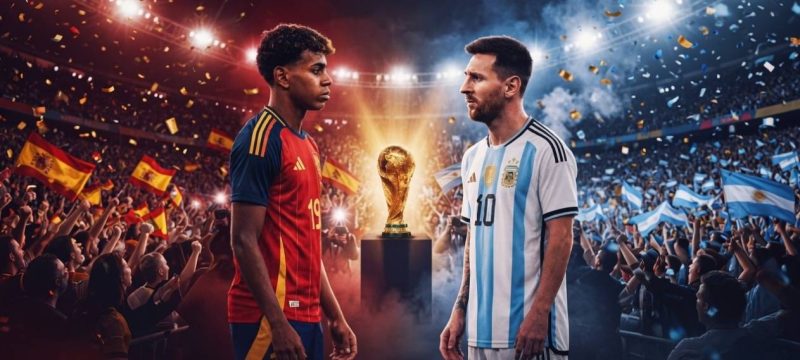 Spain and Argentina Set for FIFA World Cup Final Showdown