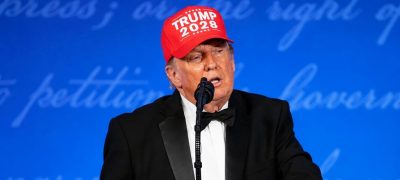 Trump Jokes About Running for President a Fourth Time at WHCA Dinner